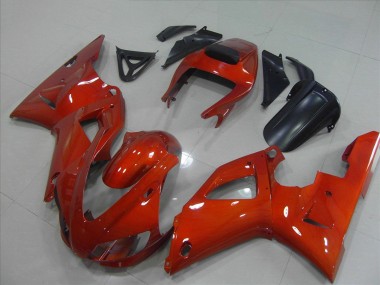 1998-1999 Dark Orange Yamaha YZF R1 Motorcycle Fairing
